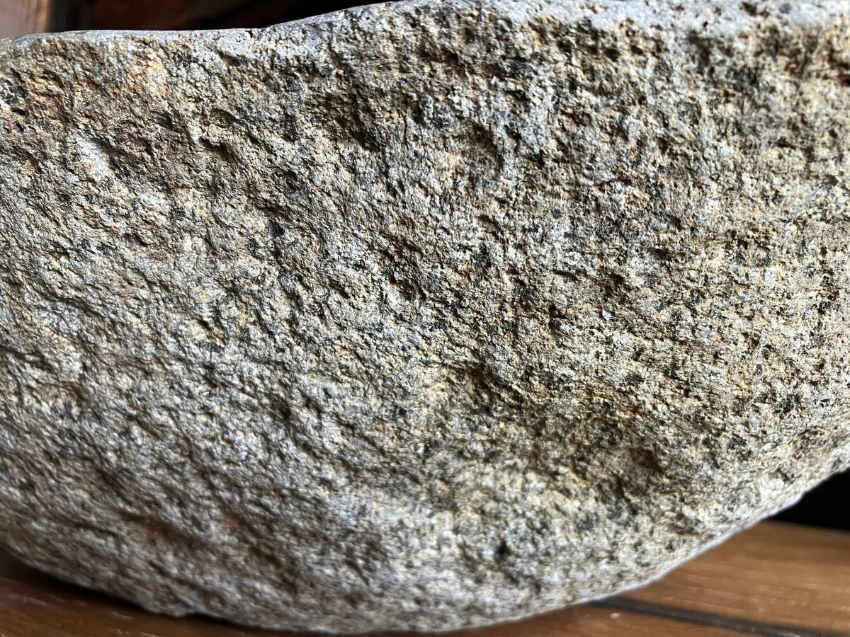 Wide Light Gray River Stone Vessel Sink – RSS-055