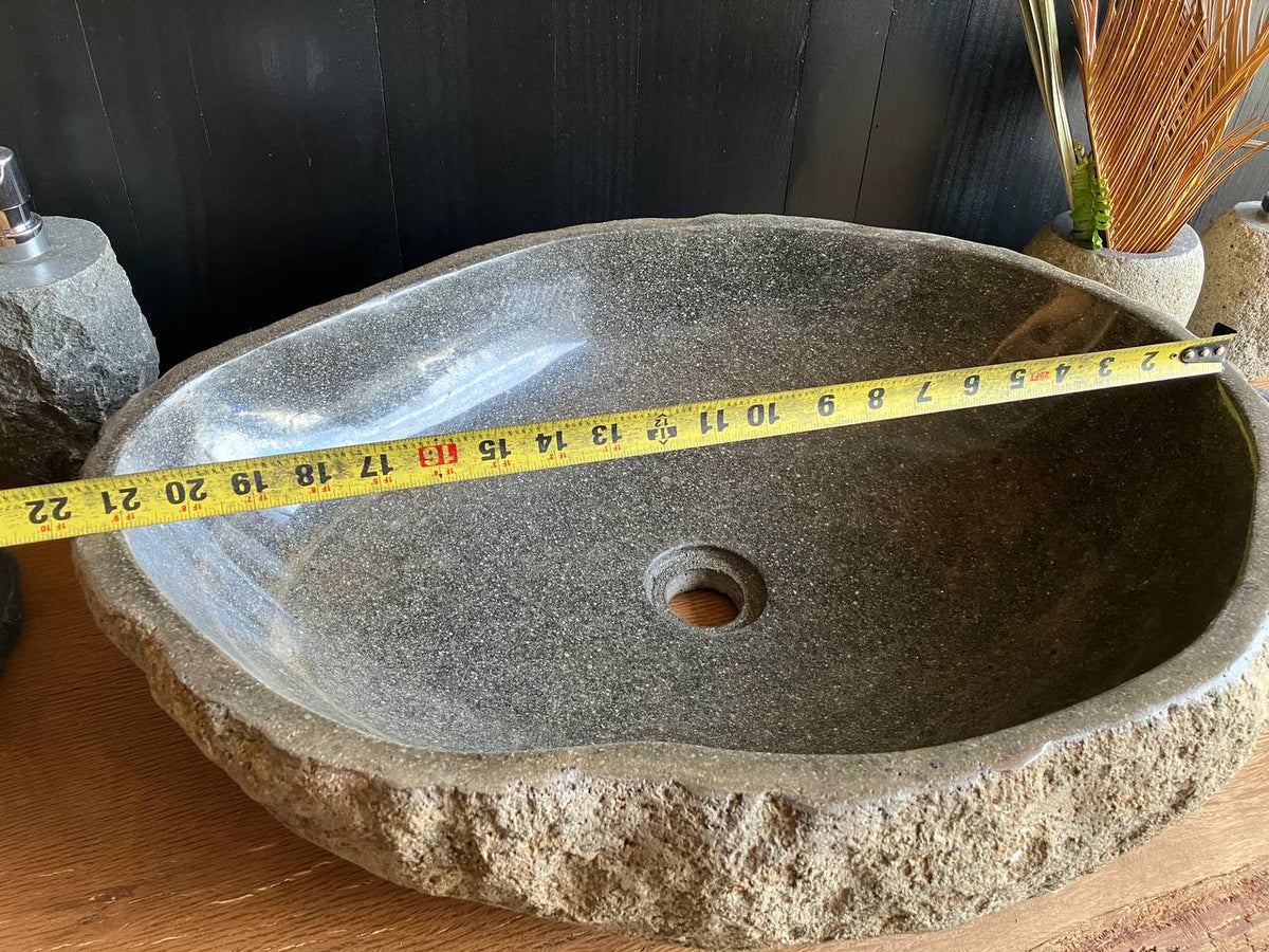 Large River Stone Vessel Sink – RSS-060