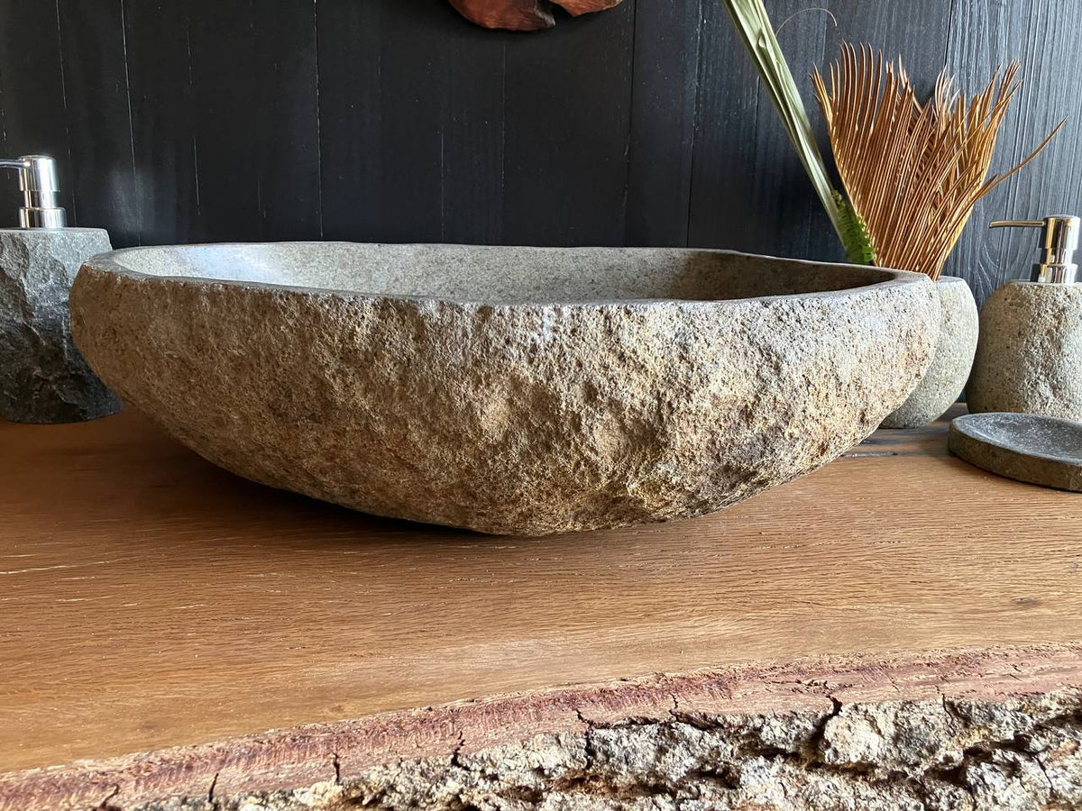 Large River Stone Vessel Sink – RSS-061