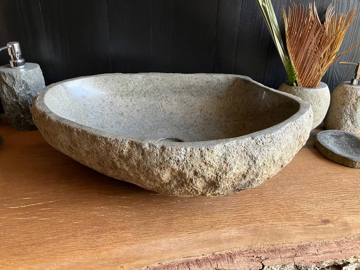 Large River Stone Vessel Sink – RSS-061