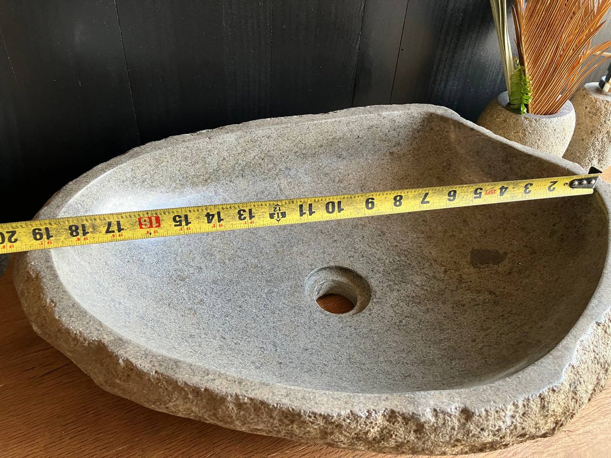 Large River Stone Vessel Sink – RSS-061