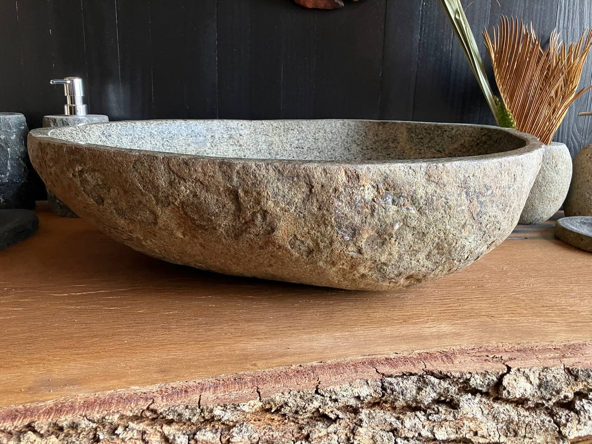 Large River Stone Vessel Sink – RSS-062