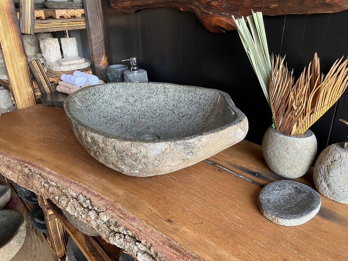 Large River Stone Vessel Sink – RSS-062