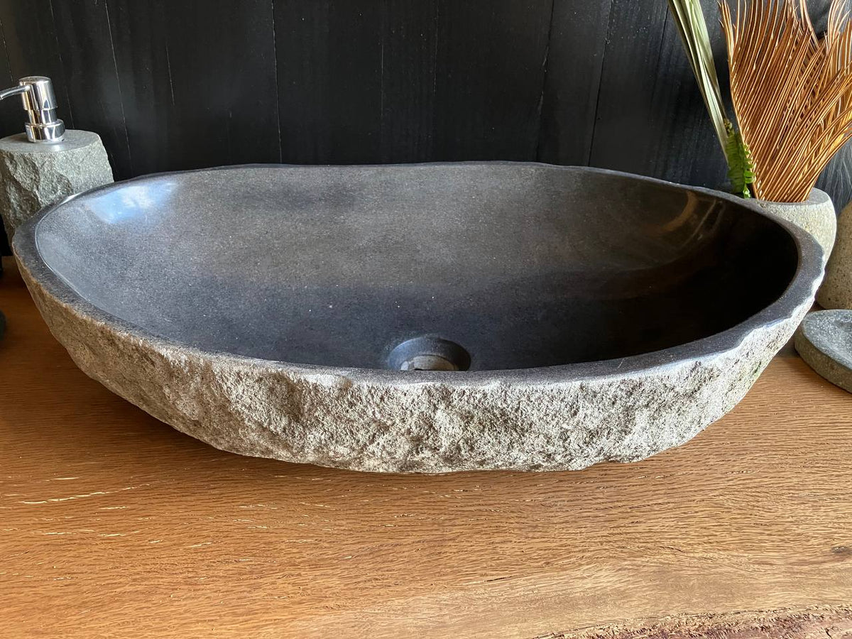 Large River Stone Vessel Sink – RSS-063