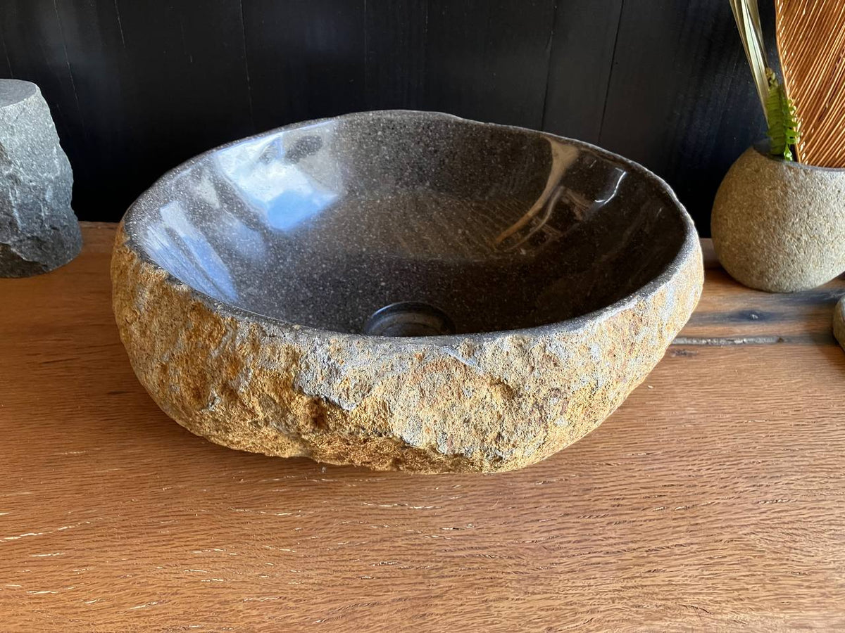 Small River Stone Vessel Sink – RSS-064