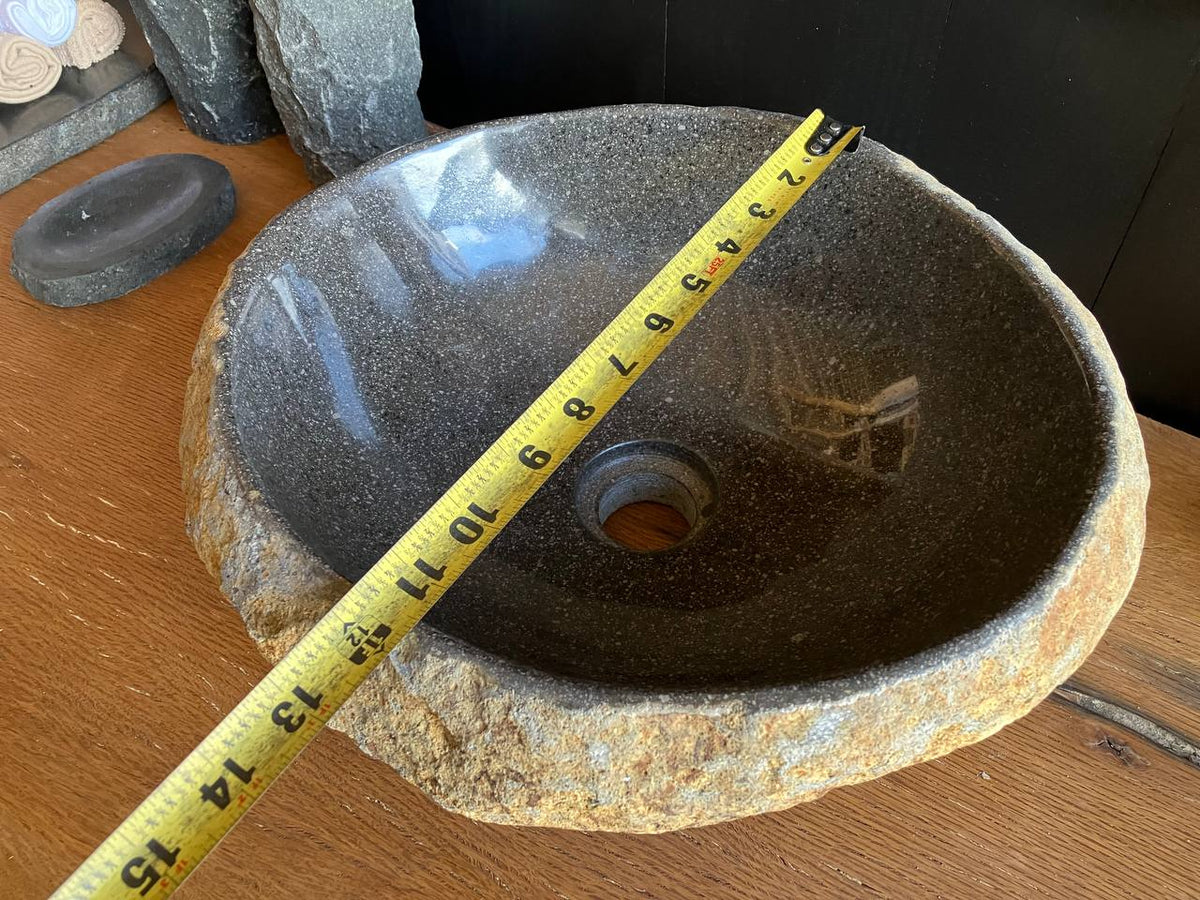 Small River Stone Vessel Sink – RSS-064