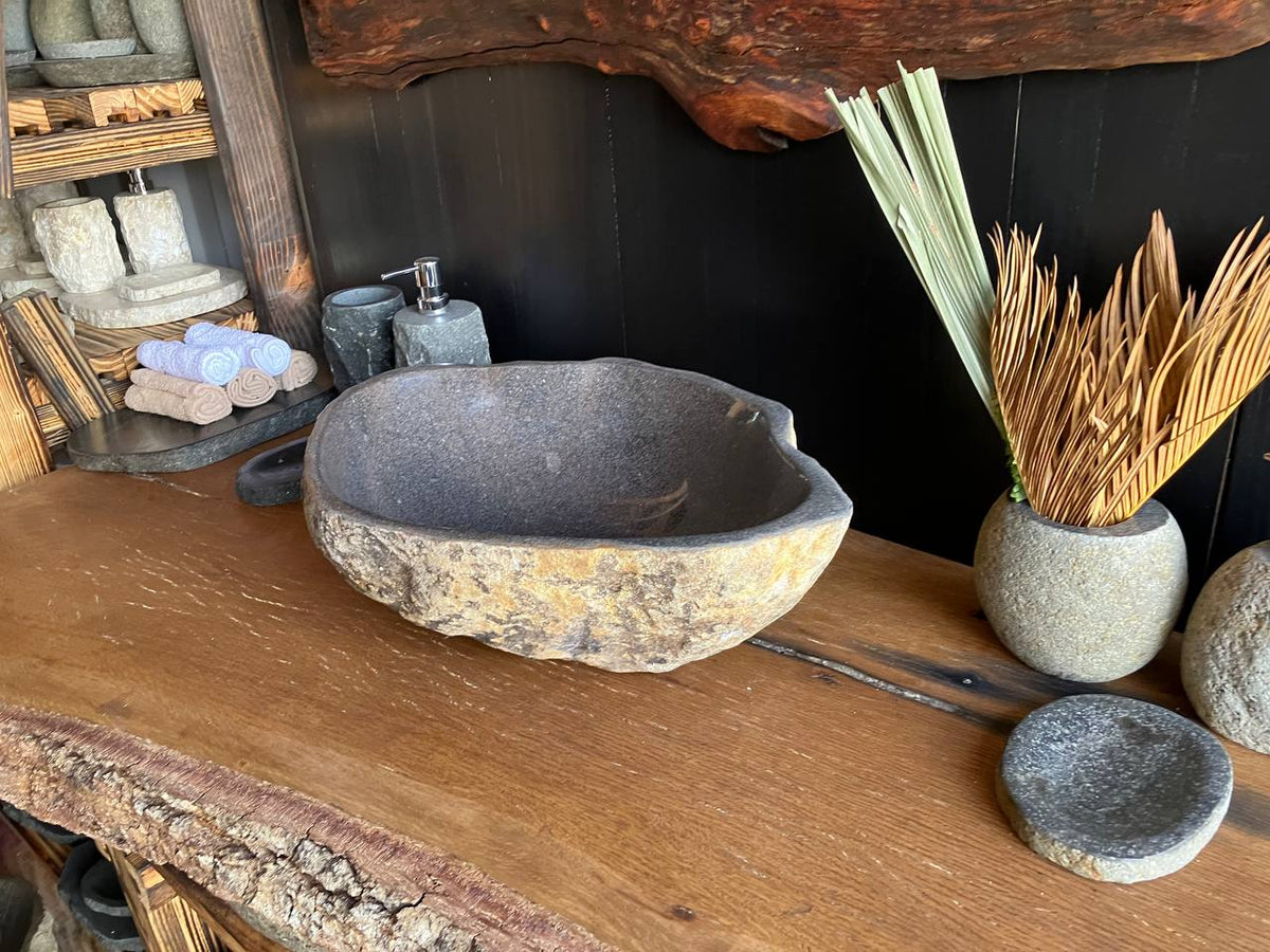 Medium River Stone Vessel Sink – RSS-065