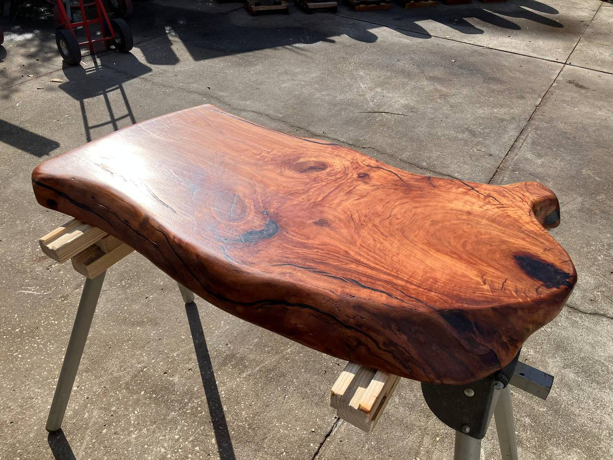 Live Edge Vanity Top – Solid Hardwood – LEVT-011