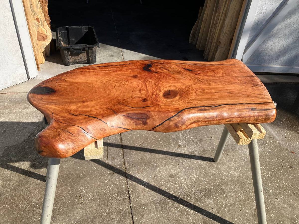 Live Edge Vanity Top – Solid Hardwood – LEVT-011