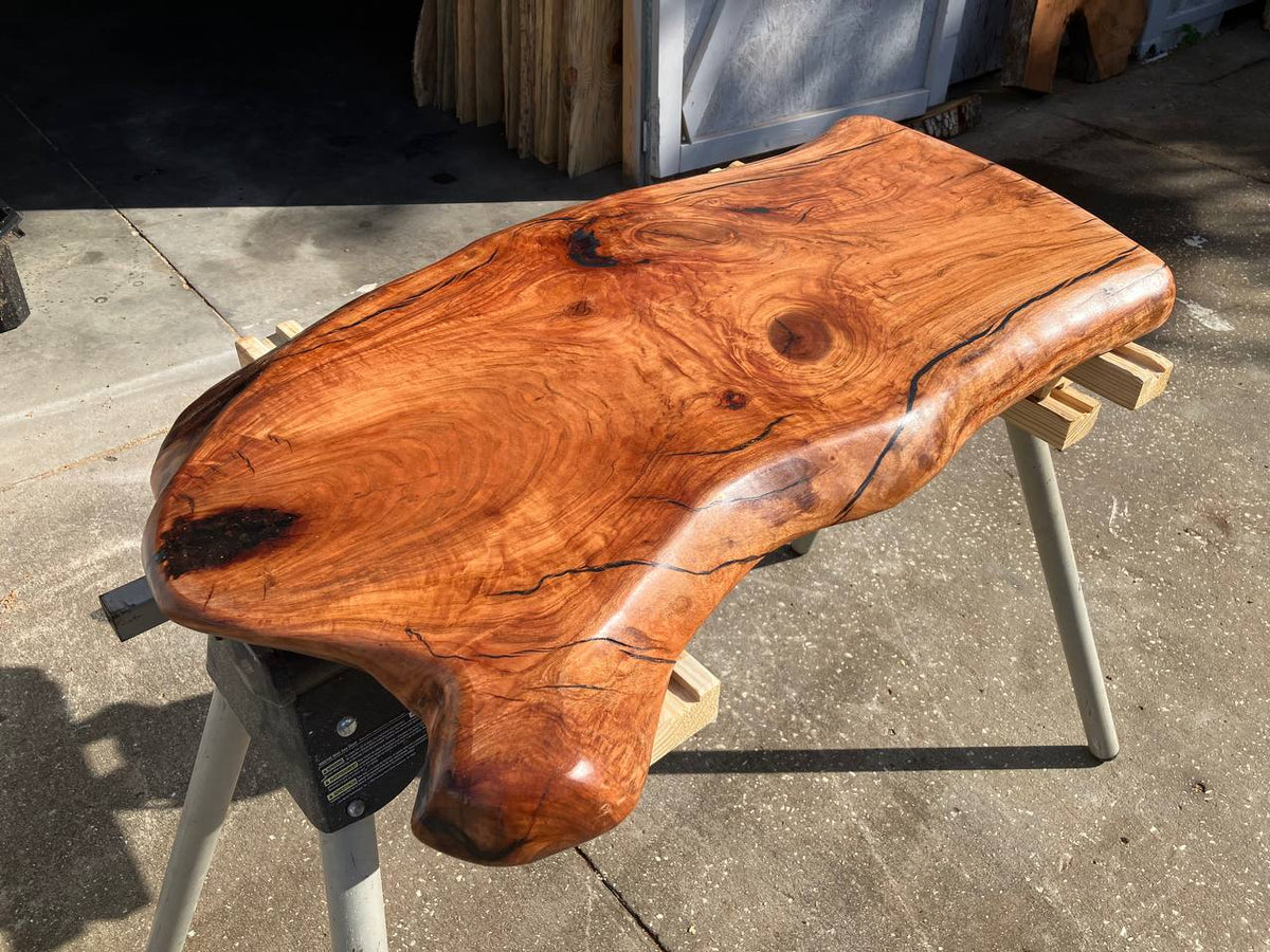 Live Edge Vanity Top – Solid Hardwood – LEVT-011