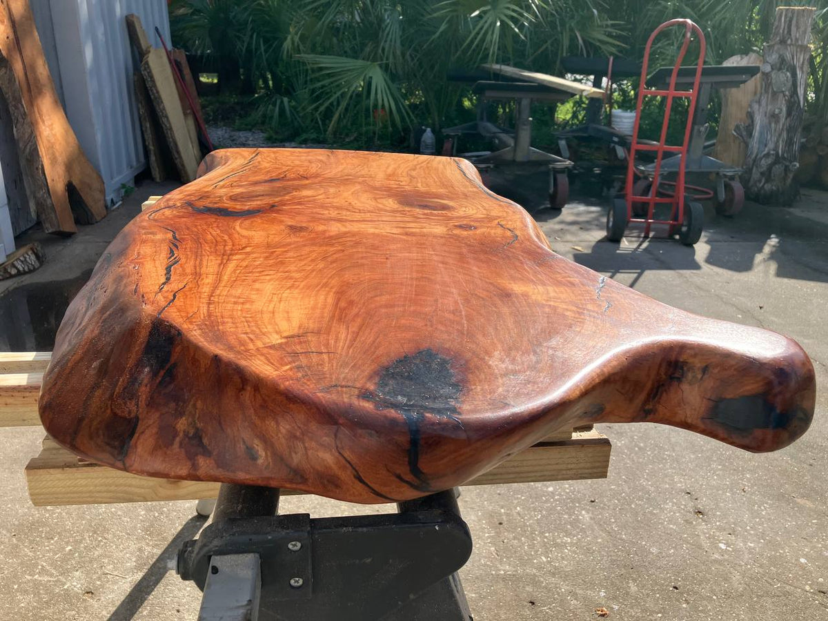 Live Edge Vanity Top – Solid Hardwood – LEVT-011