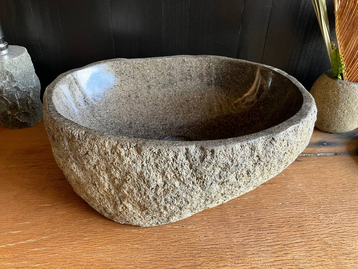 Small River Stone Vessel Sink – RSS-066
