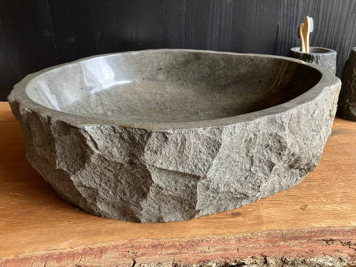 Andesite Stone Vessel Sink – ANS-001
