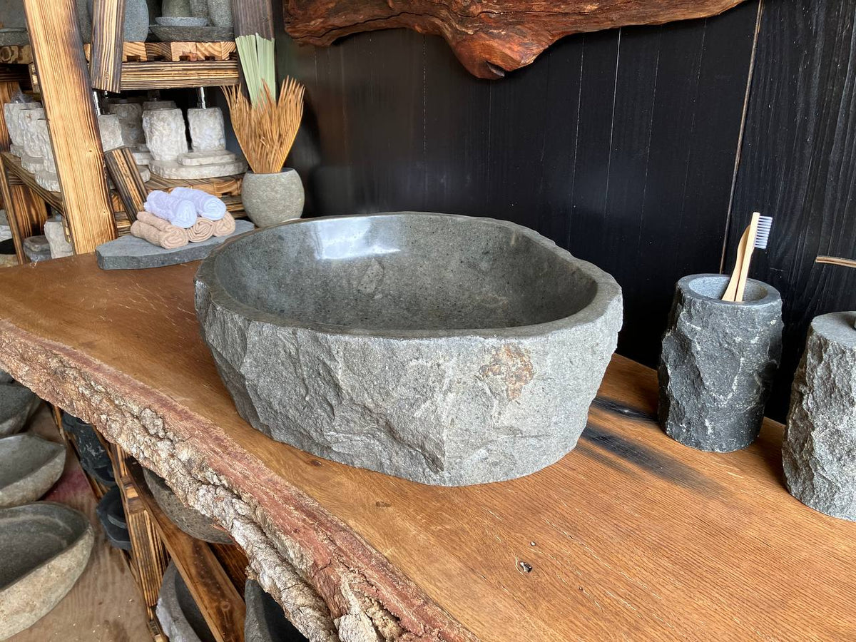Andesite Stone Vessel Sink – ANS-001