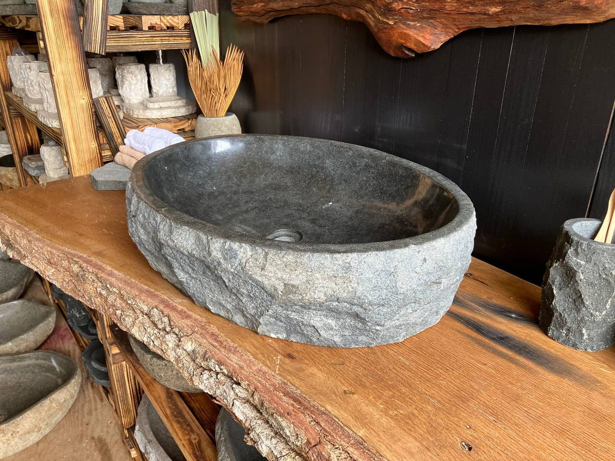 Andesite Stone Vessel Sink – ANS-002