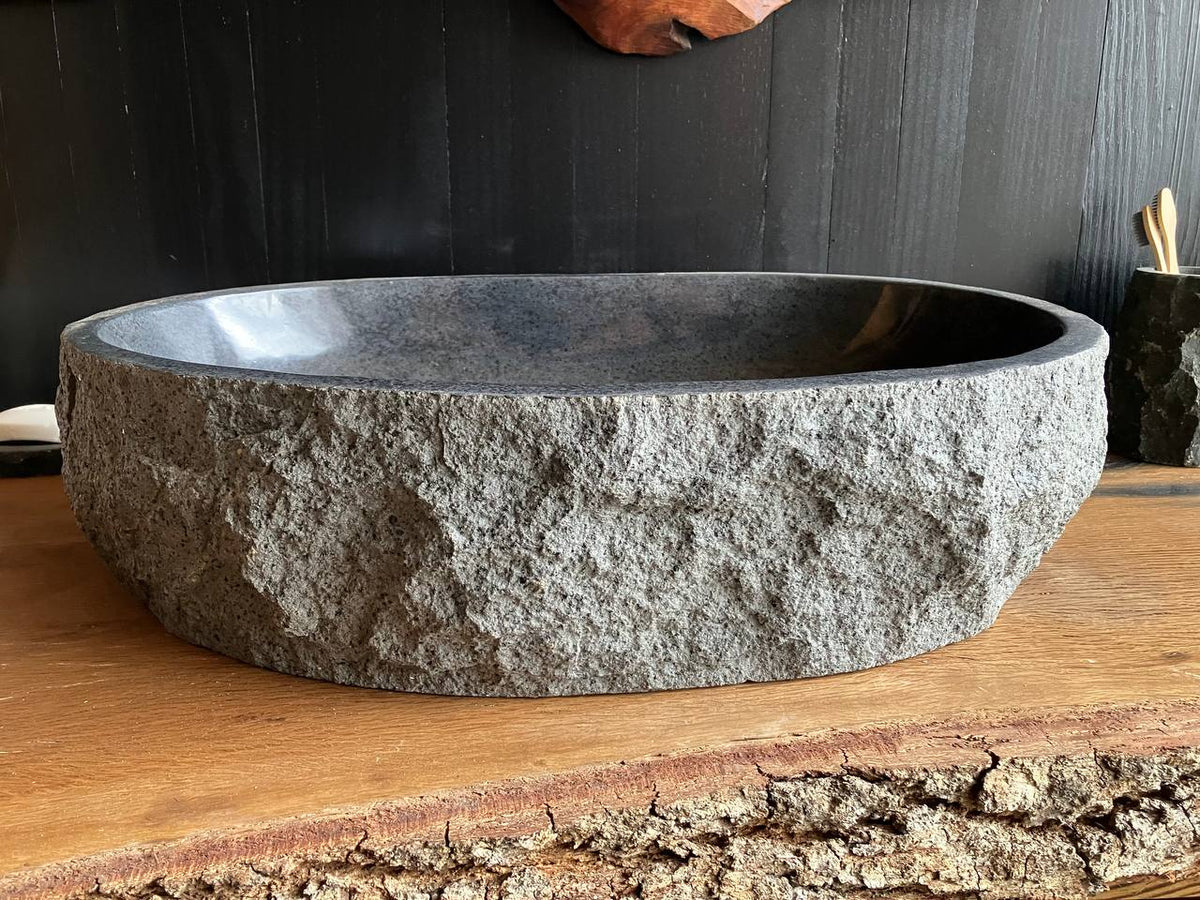 Andesite Stone Vessel Sink – ANS-003