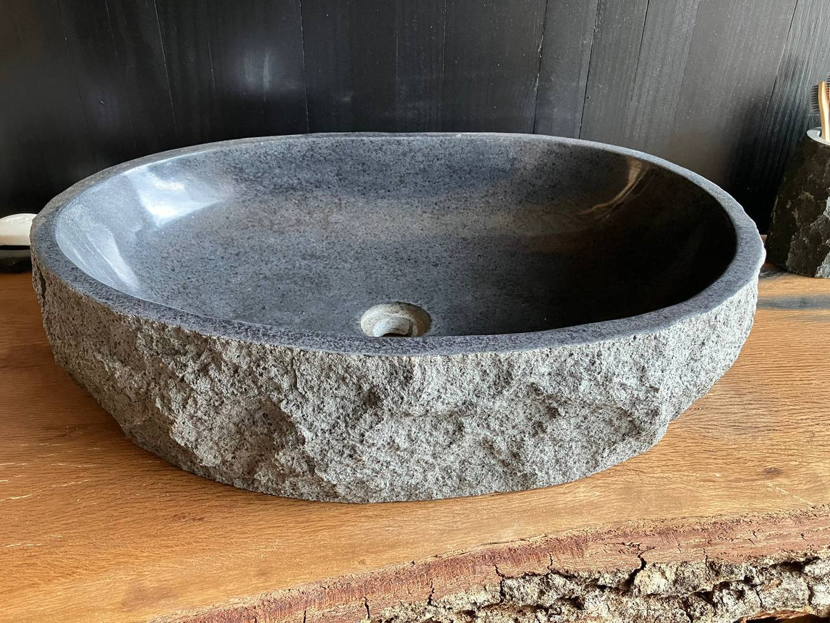 Andesite Stone Vessel Sink – ANS-003