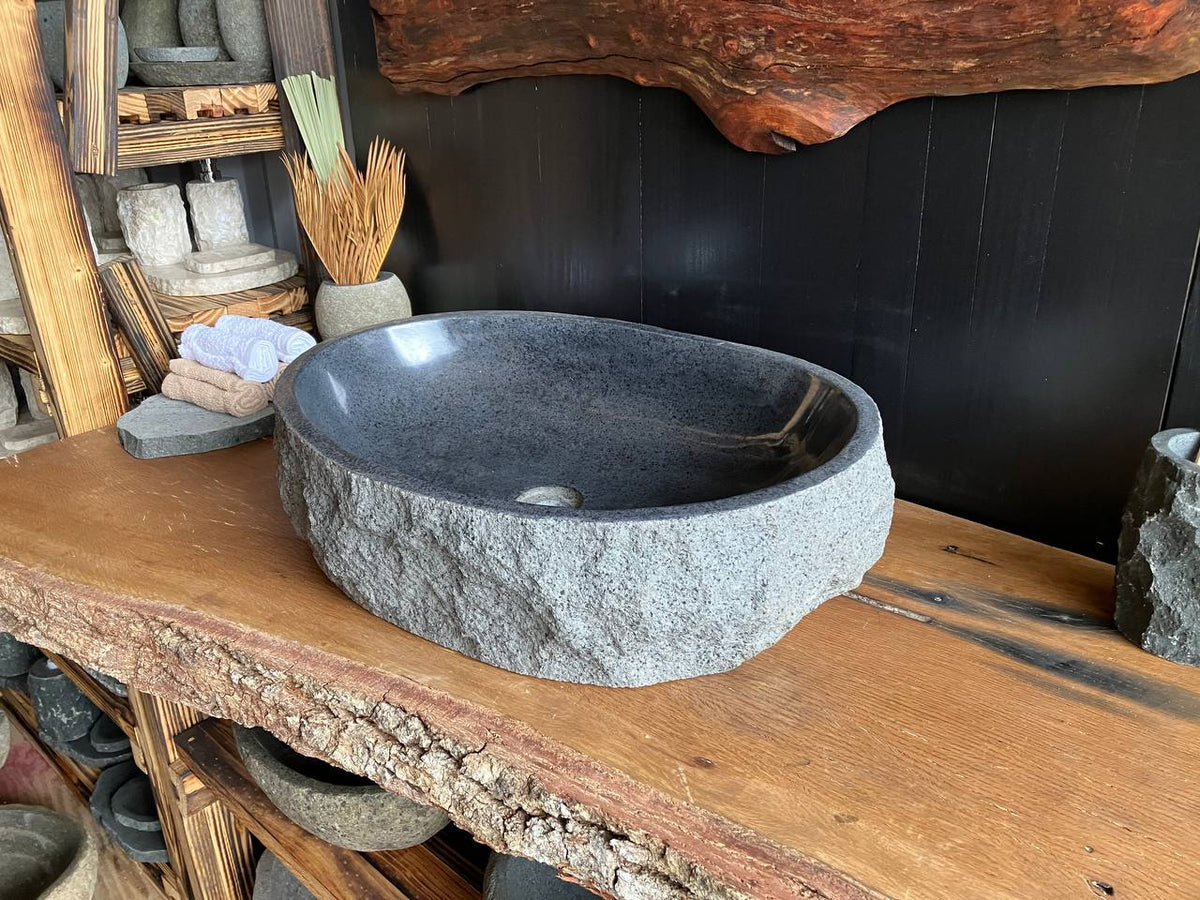 Andesite Stone Vessel Sink – ANS-003