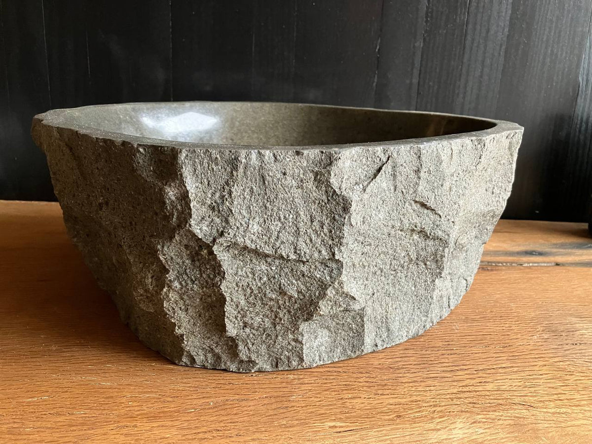 Andesite Stone Vessel Sink – ANS-008
