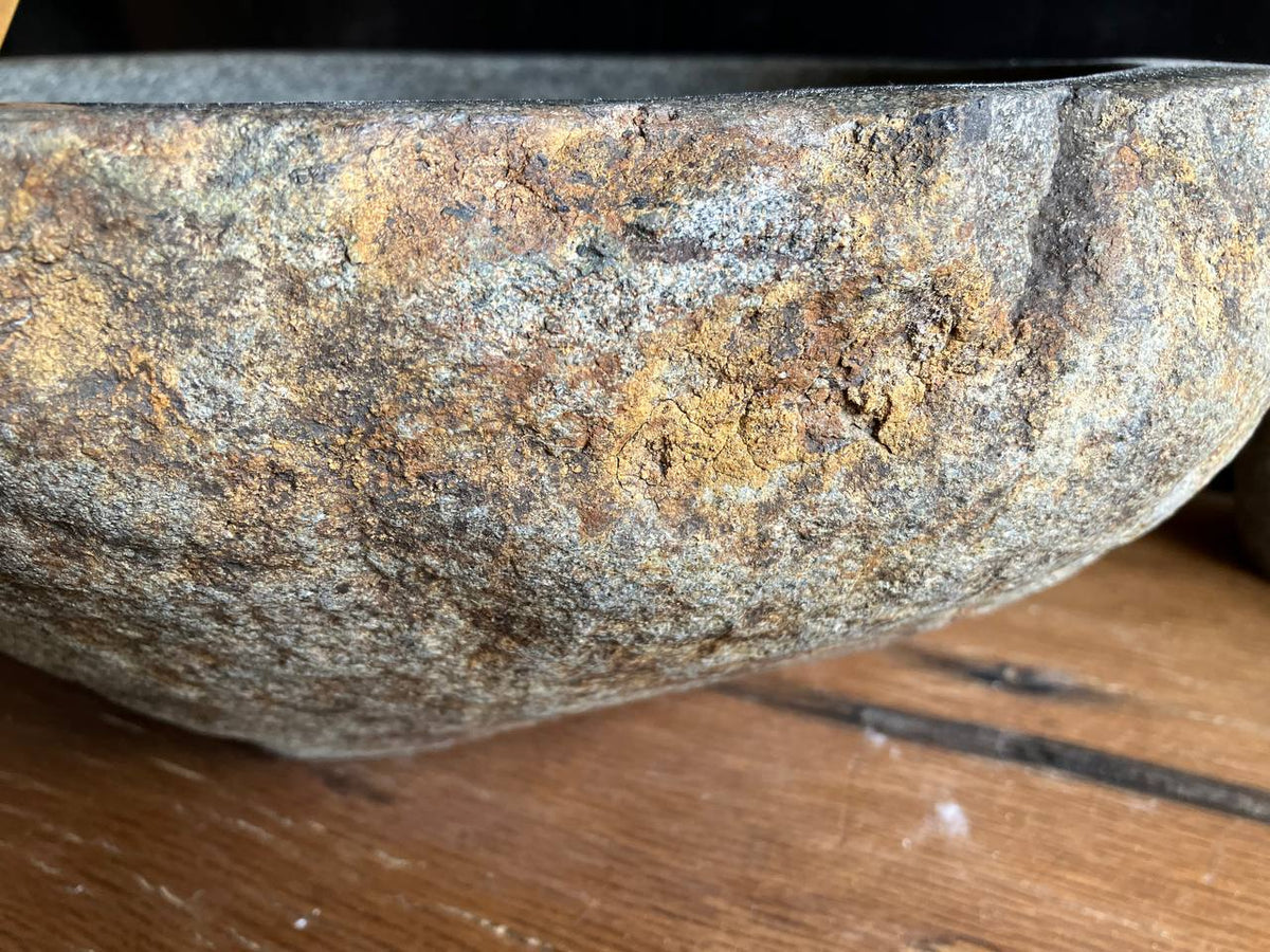 Compact River Stone Vessel Sink – RSC-069