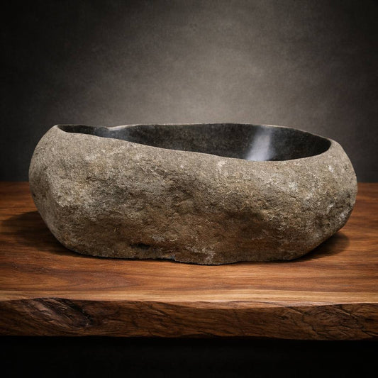 River Stone Sink | 5198-4529 | 18″×11.5″x6"