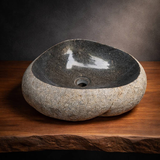 River Stone Sink | 5197-433615 | 17″×14″x6"
