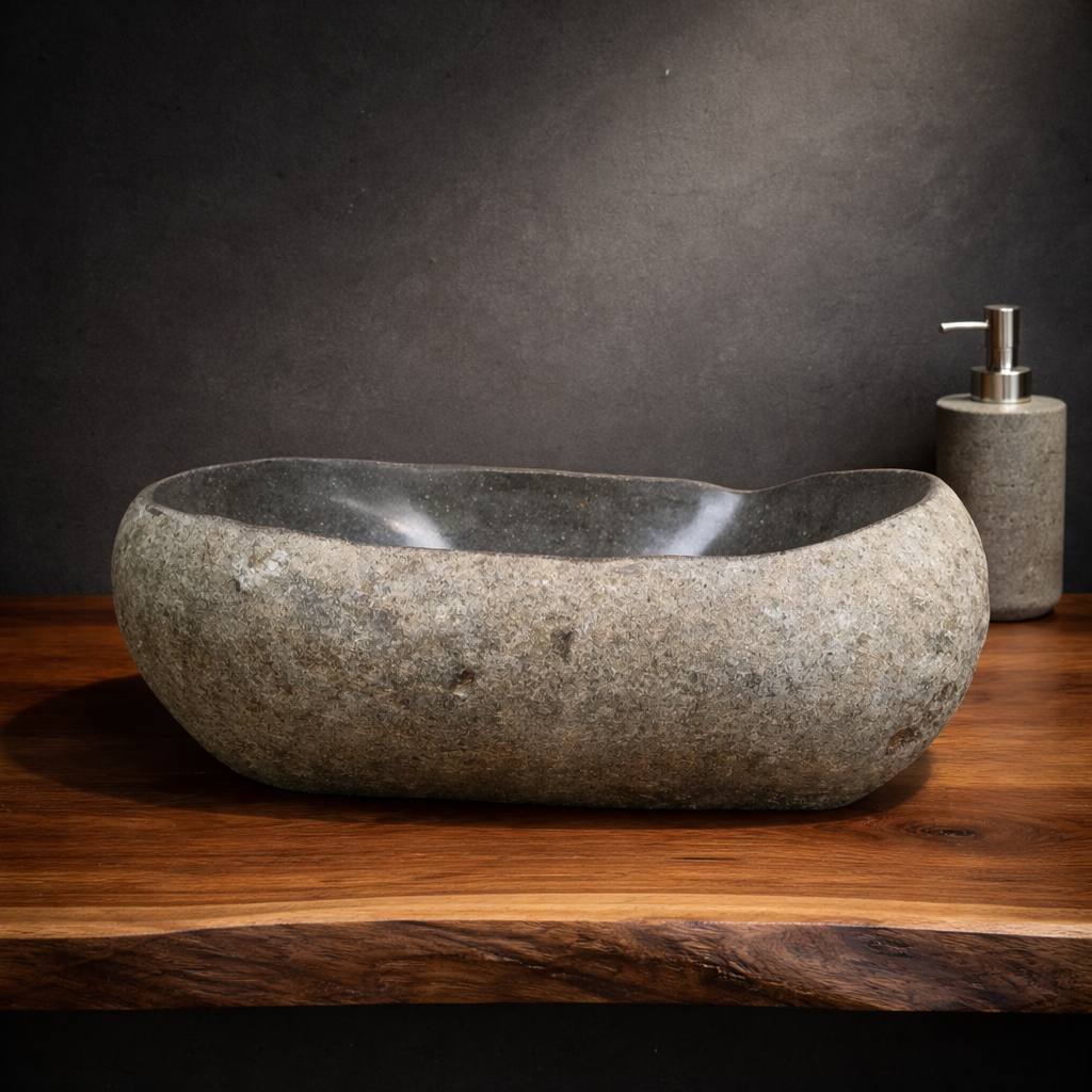River Stone Sink | 5182-4230 | 16.5″ × 12″ × 6″
