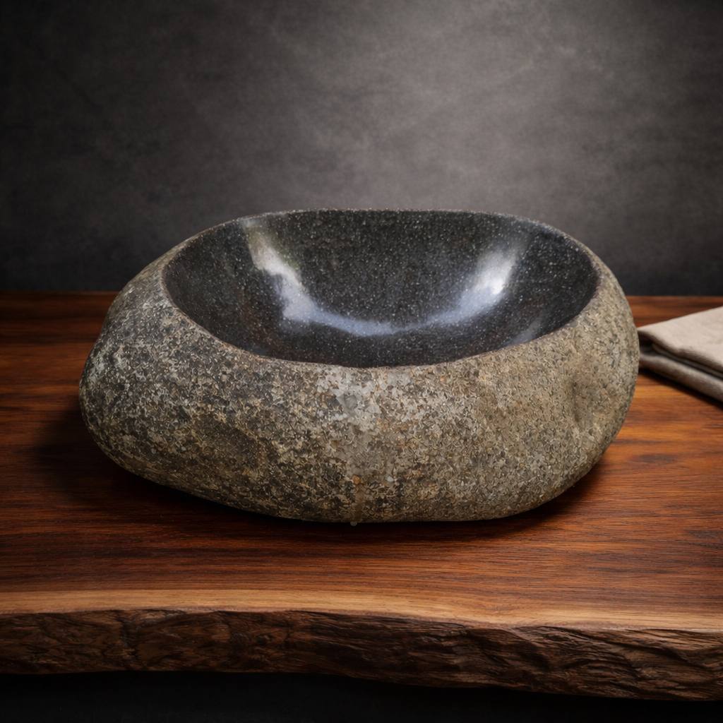 River Stone Sink | 5177-423214 | 16.5″ × 12.5″ × 6″
