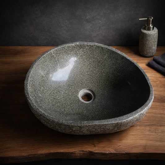 River Stone Sink | 6013-1513 | 15″ × 13″ × 6″