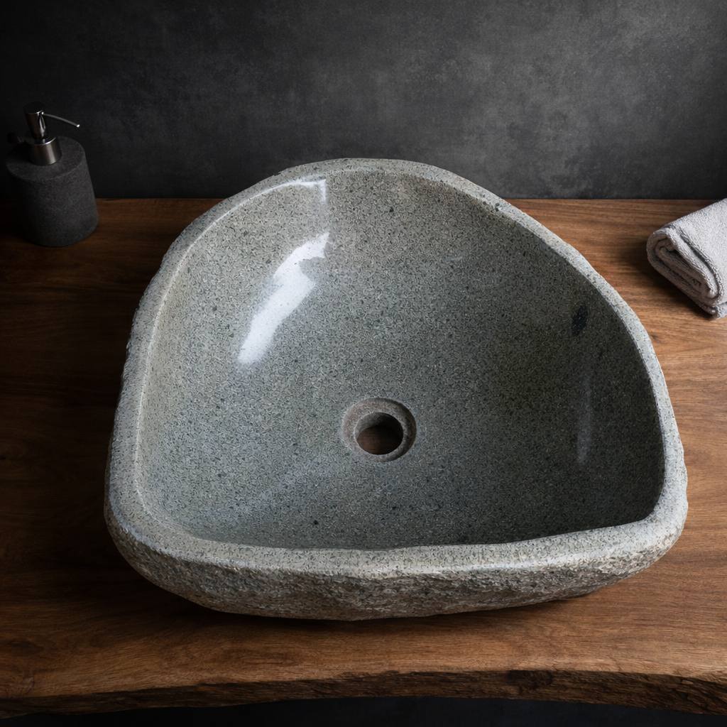 River Stone Sink | 6005-1513 | 15″ × 13″ × 6″