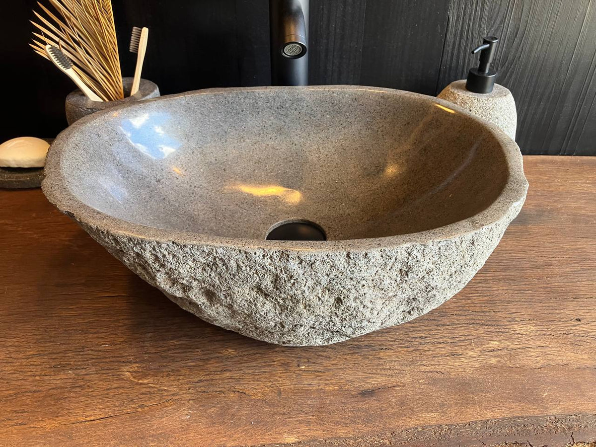 River Stone Vessel Sink RSC-090