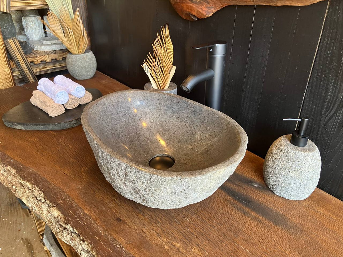 River Stone Vessel Sink RSC-090