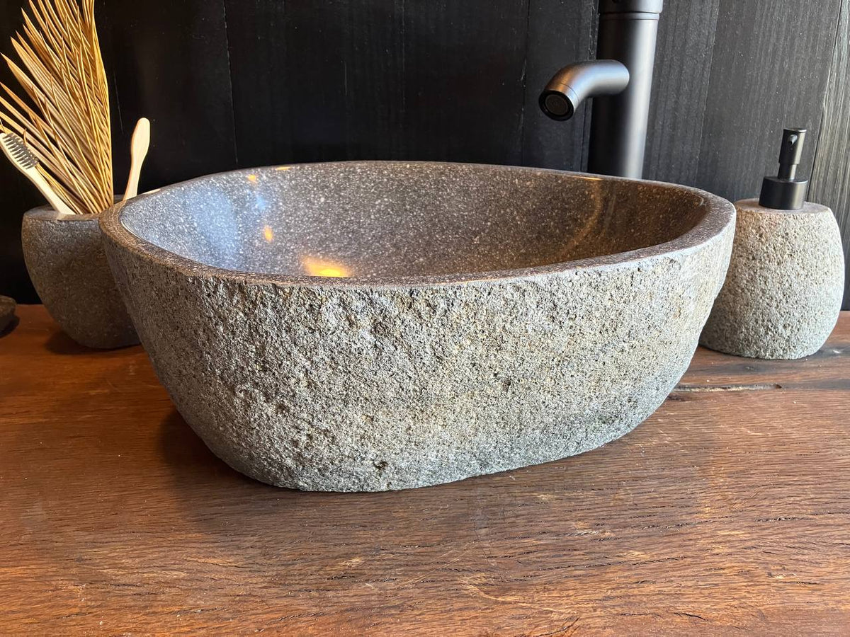 River Stone Vessel Sink RSC-091