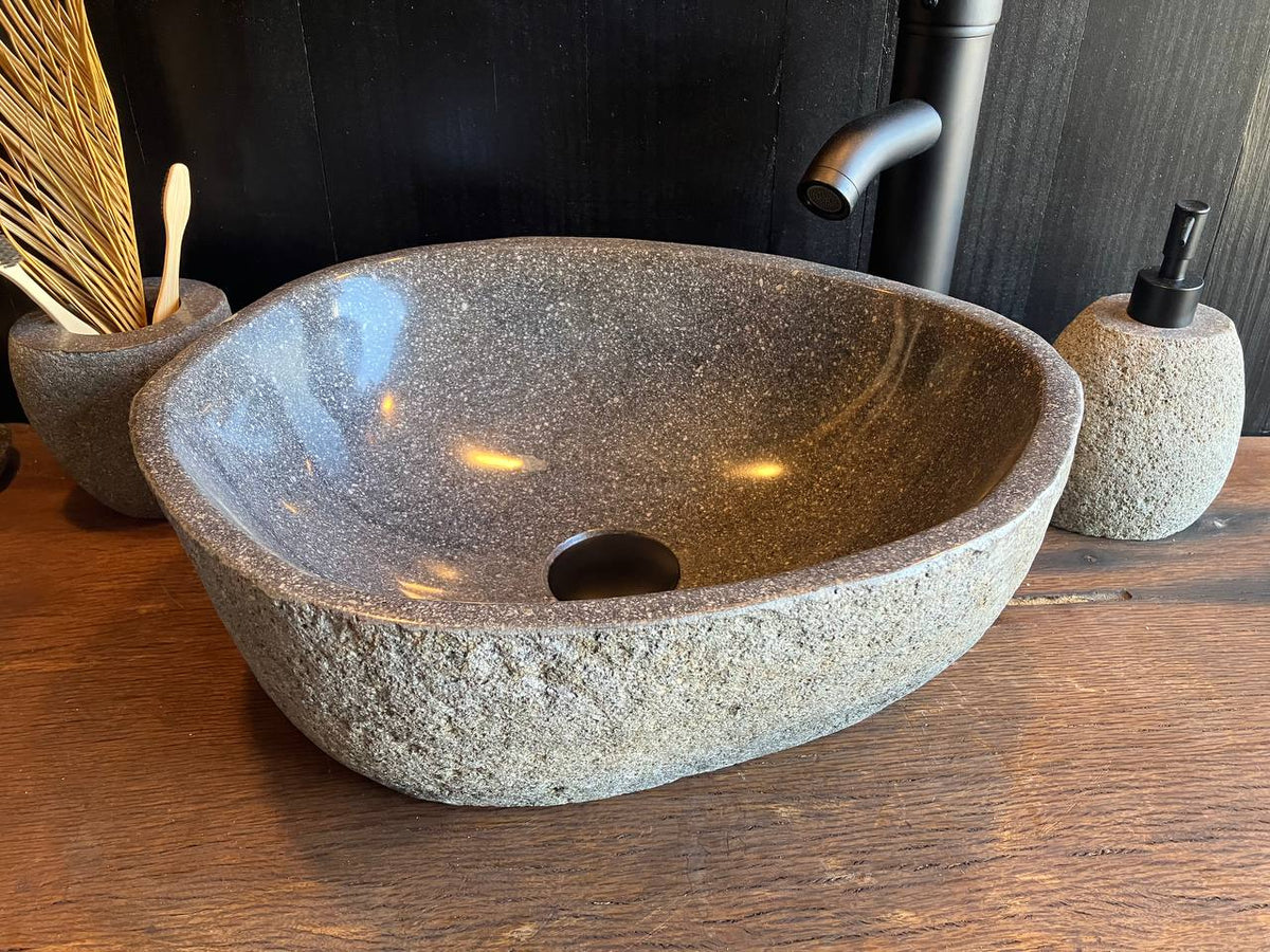 River Stone Vessel Sink RSC-091