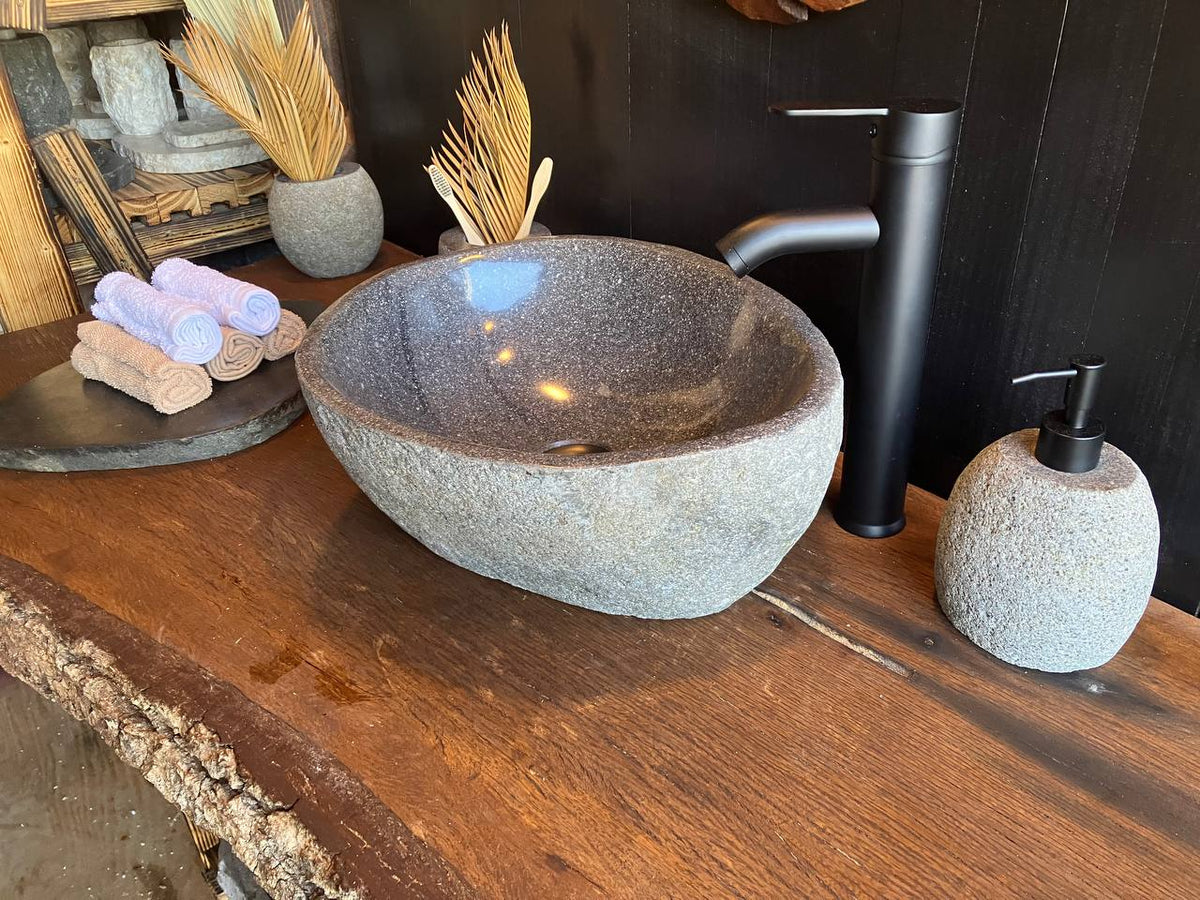 River Stone Vessel Sink RSC-091