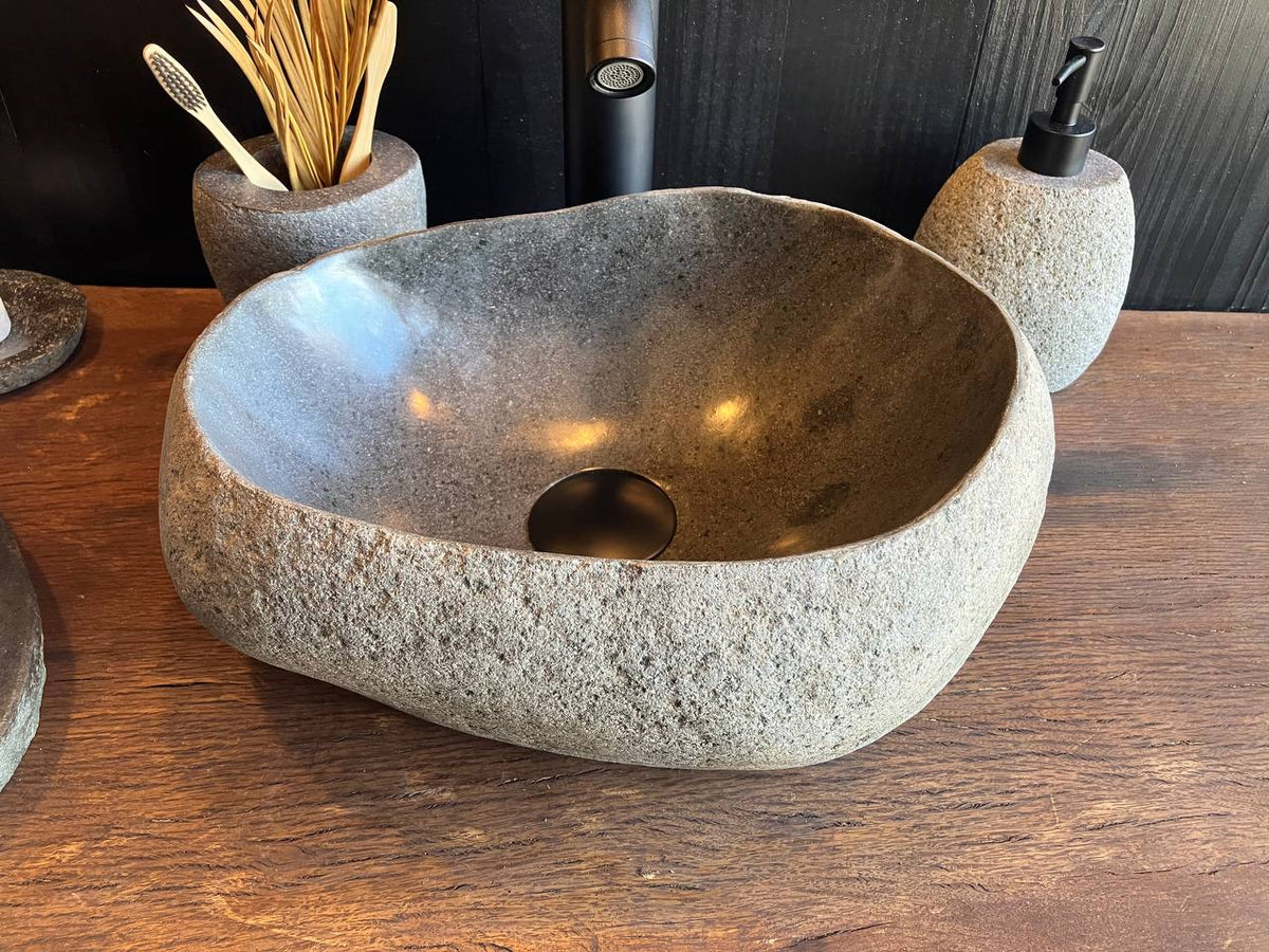 River Stone Vessel Sink RSC-092