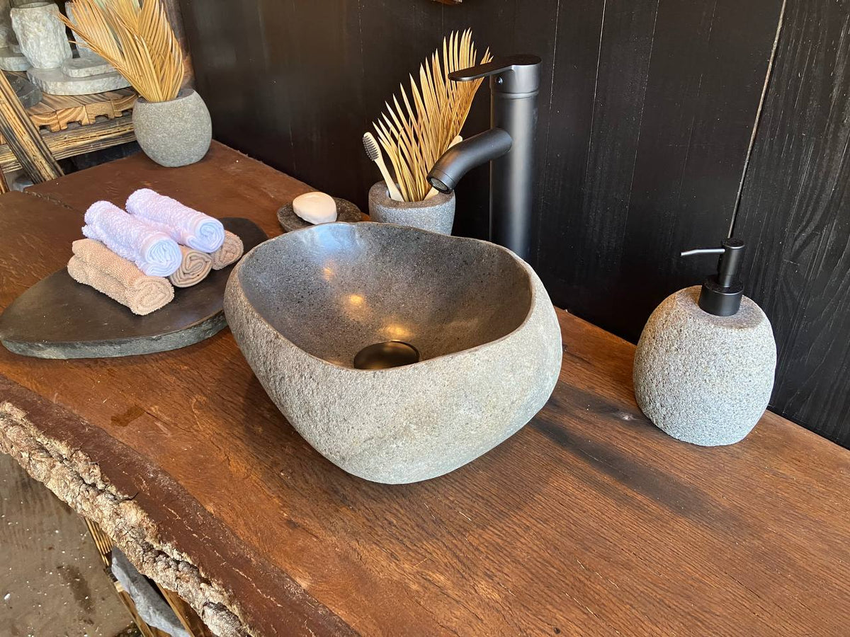 River Stone Vessel Sink RSC-092