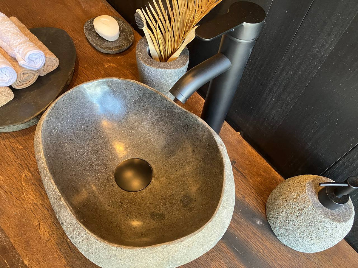 River Stone Vessel Sink RSC-092
