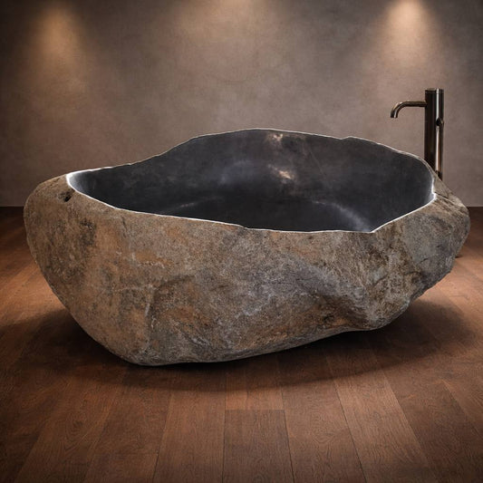River Stone Bathtub | RSB170.144.70-67″57″28″