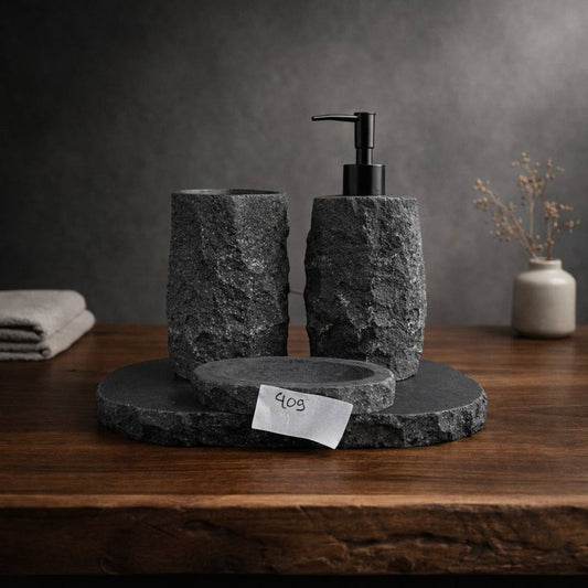 Andesite Stone Bathroom Set | 409