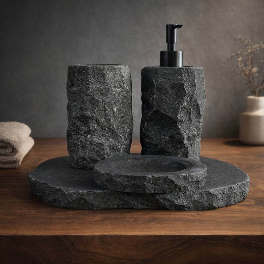 Andesite Stone Bathroom Set | 407