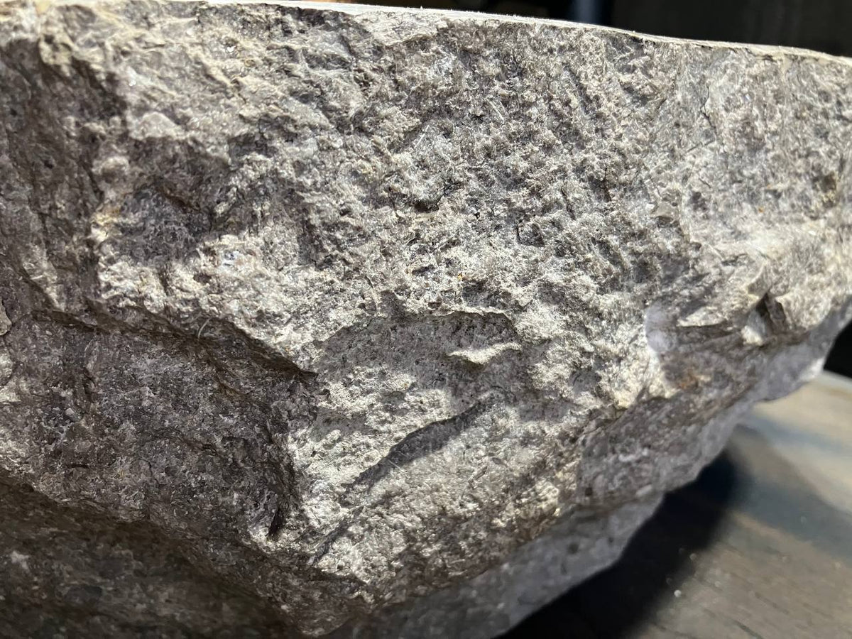 Gray Marble Vessel Sink GMS-037