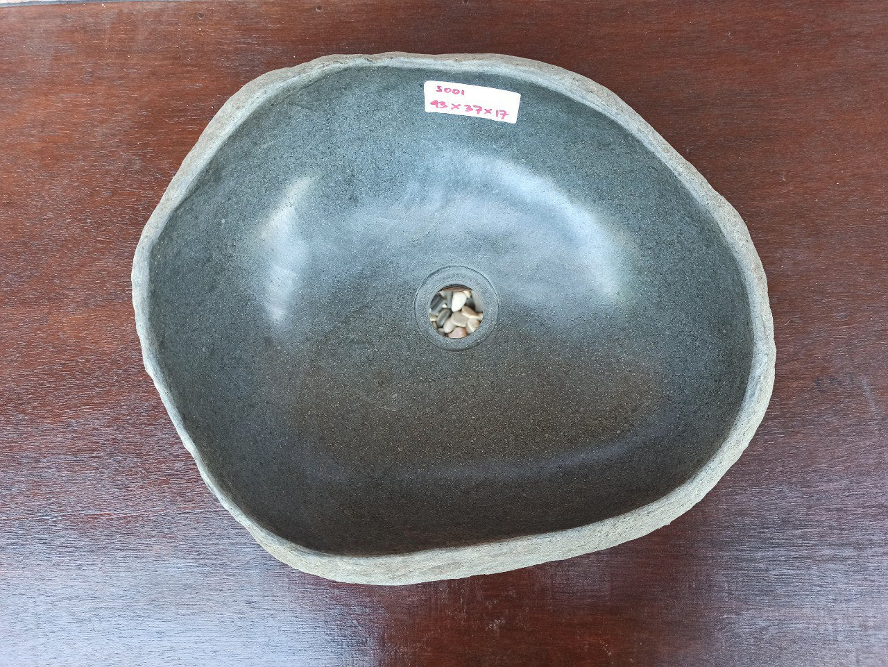 River Stone Sink | 5001-433717 | 17″ L × 15″ W
