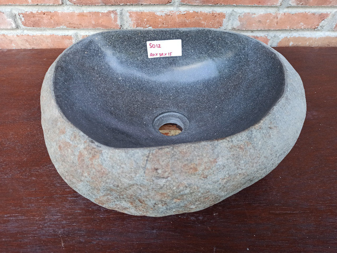 River Stone Sink | 5012-4034 | 15.5×13.5″