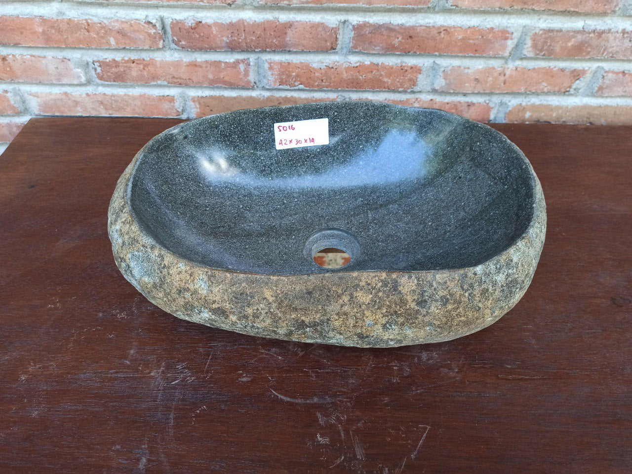 River Stone Sink | 5016-423014 | 16.5″×12″×5.5″