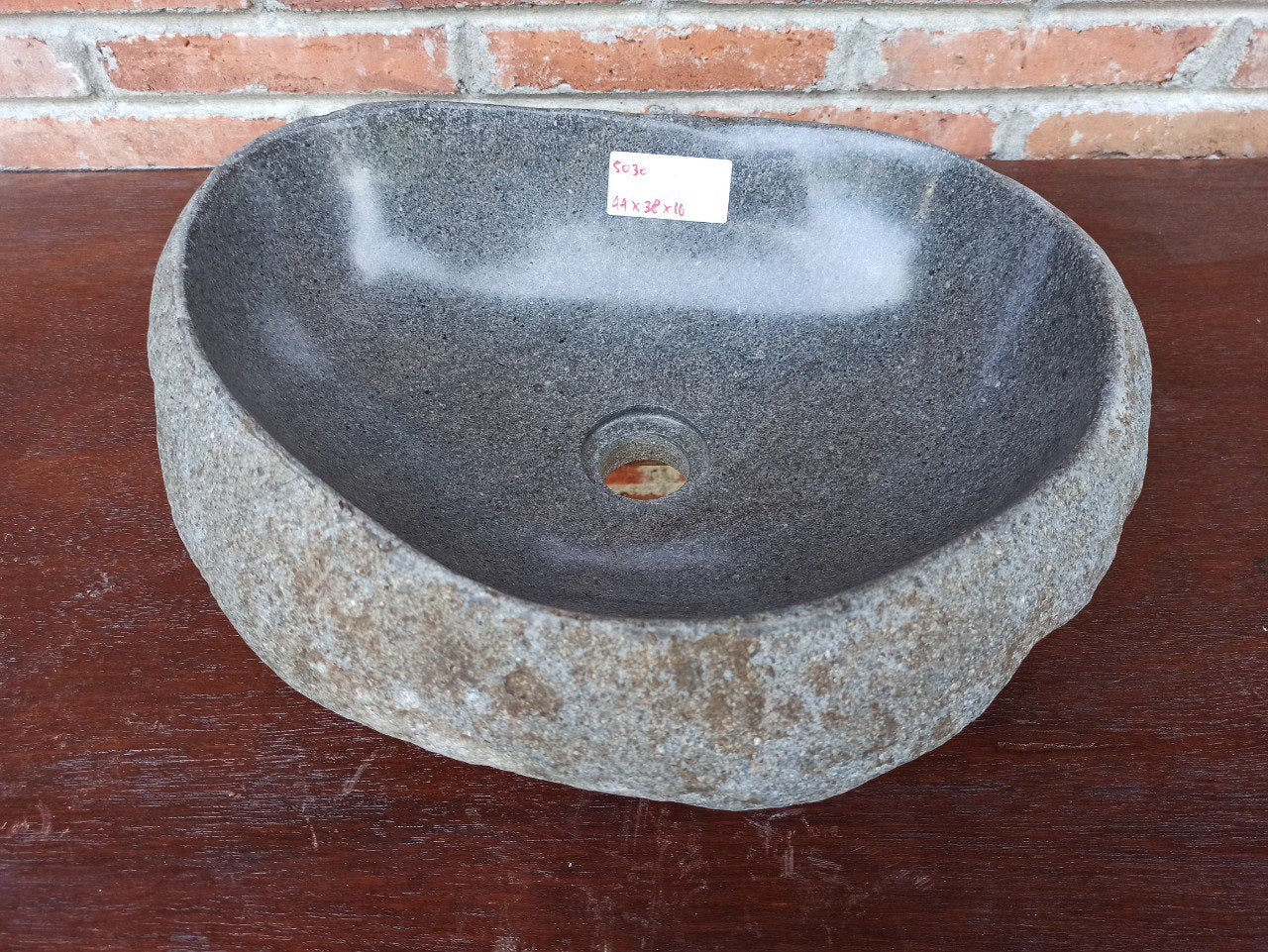 River Stone Sink | 5030-443816 | 17.5″×15″×6″