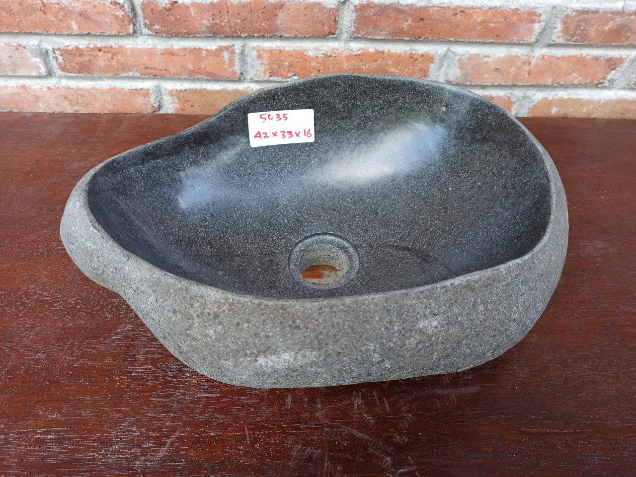 River Stone Sink | 5035-423316 | 17″×13″×6″