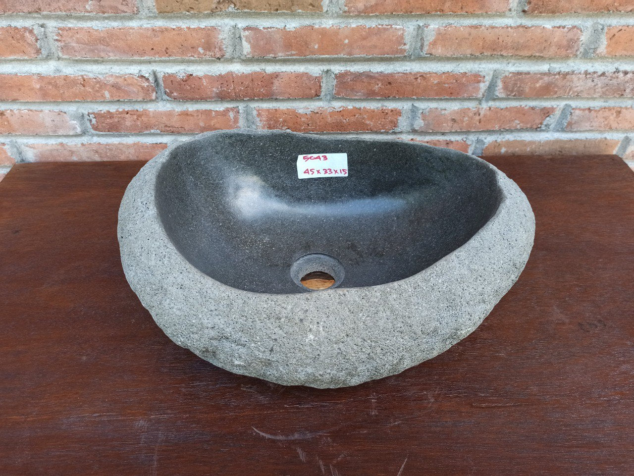 River Stone Sink | 5043-4533 | 18″×13″×13″