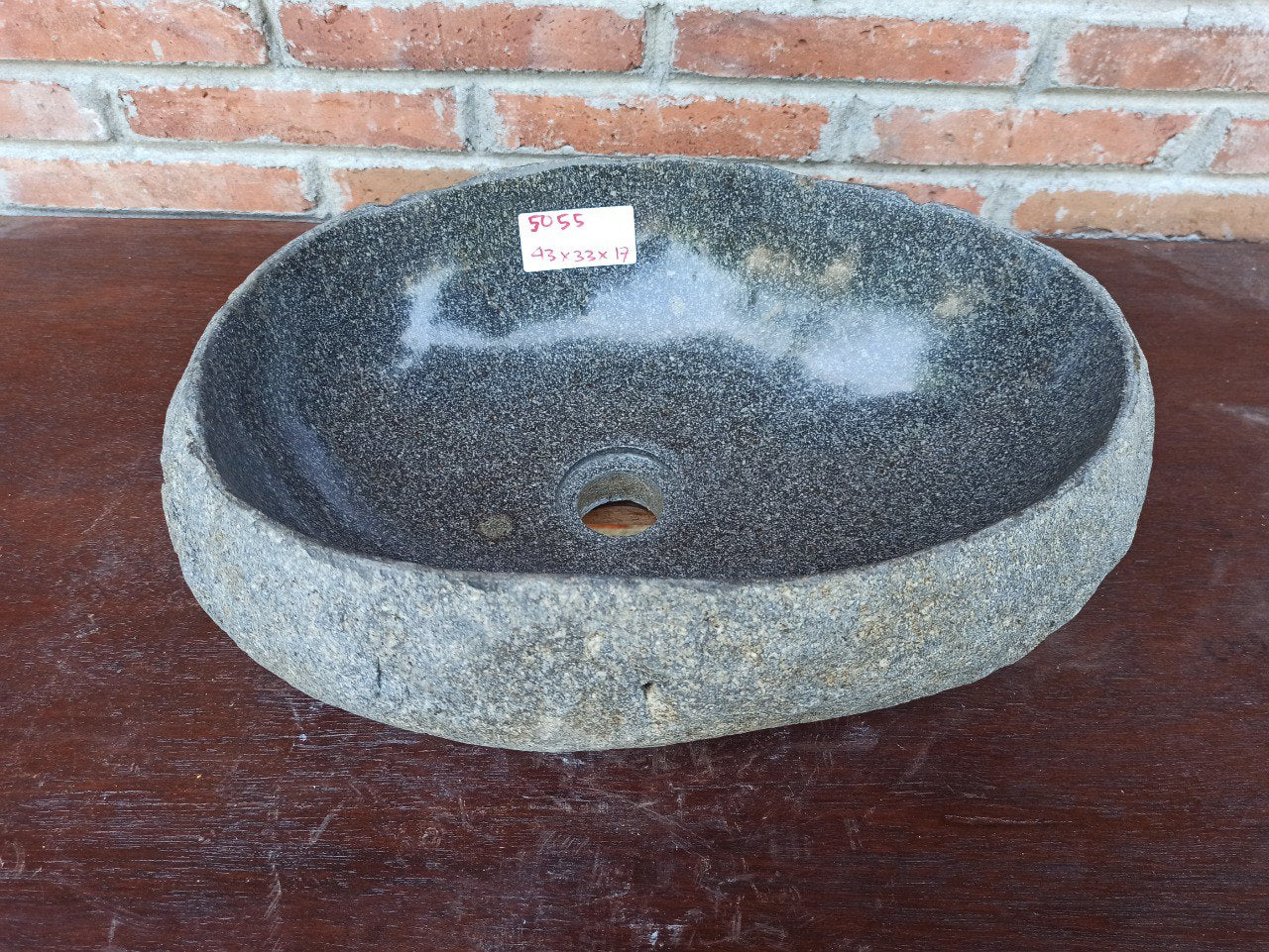 River Stone Sink | 5055-433317 | 17″×13″×7″