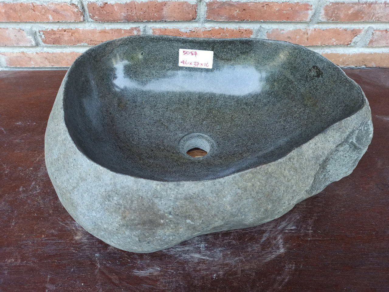 River Stone Sink | 5057-463717 | 18″×14.5″×7″